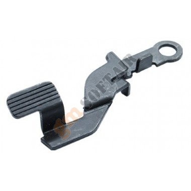Steel Slide Catch Lever per MARUI/KJ/WE P226 (P226-30(BK) GUARDER)