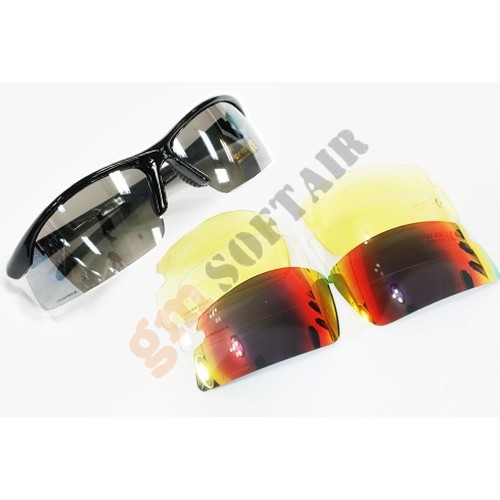 Glasses G-C6 Black (G-C6(P-BK) Guarder)