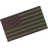 Bandiera USA SX Dark Green Plastificata Large (KA-AC-2150-DGL King Arms)