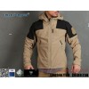 Blue Label Fierce Capture Triple Tech Jacket TAN tg. S (EMB9467 Emerson)