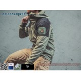 Blue Label Fierce Capture Triple Tech Jacket TAN tg. S (EMB9467 Emerson)