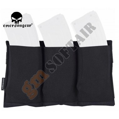 Triple Magazine Pouch M4/M16 Black (EM2388 EMERSON)