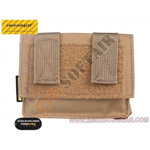 Tasca MK2 Battery/Utility Case per Elmetto Coyote Brown (EM9399 EMERSON)
