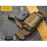 Combat Tactical Vest con Chest Rig Coyote Brown (EM7407CB EMERSON)