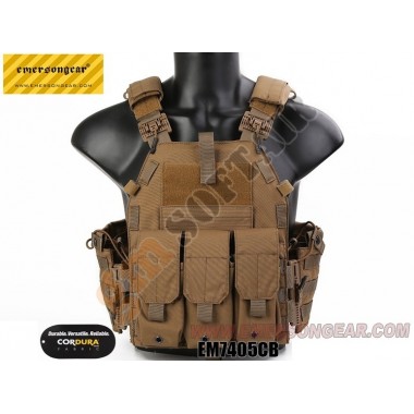 Blue Label Quick Release 094K Style Plate Carrier Coyote Brown (EMB7405CB Emerson)