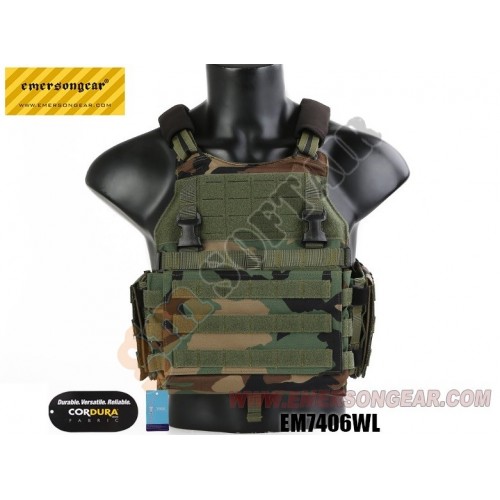 VS Style SCARAB Tactical Vest Woodland (EM7406 Emerson)