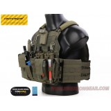 VS Style SCARAB Tactical Vest Woodland (EM7406 Emerson)