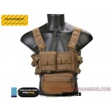 Micro Fight MK3 Chest Rig Nero (EM2961 Emerson)
