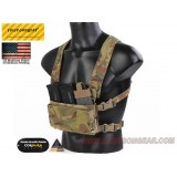 D3CRM Chest Rig X-harness KIT Coyote Brown (EM7409 Emerson)
