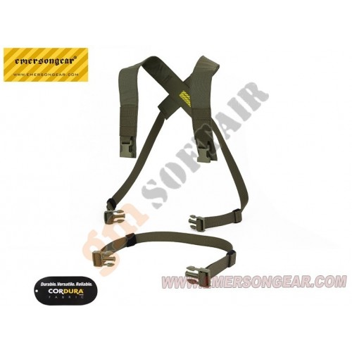 D3CRM Chest Rig X-harness KIT Coyote Brown (EM7409 Emerson)