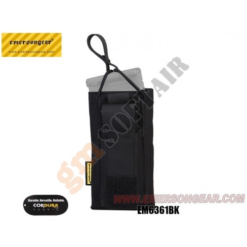 5.56 &amp; Pistol Single Open Top Magazine Pouch Multicam (EM6361 Emerson)