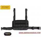 MOLLE Leg Accessory Bag Black (EM6277 Emerson)