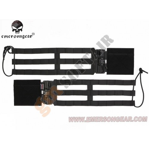 Vest Single Point Quick Release Mesh Cummerbund Black (EM7402 Emerson)