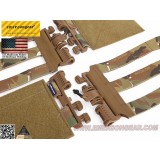 Vest Single Point Quick Release Mesh Cummerbund Black (EM7402 Emerson)