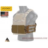 Vest Single Point Quick Release Mesh Cummerbund Black (EM7402 Emerson)