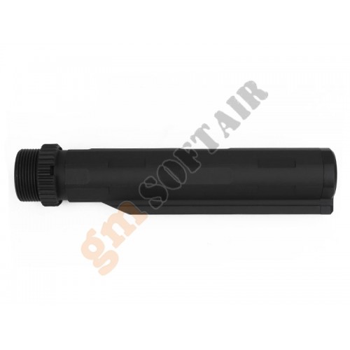 SI Style Lightweight Aluminium Stock Tube per M4 AEG Nero (BD3678BK Big Dragon)