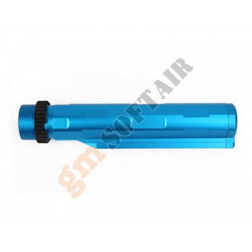 SI Style Lightweight Aluminium Stock Tube per M4 AEG BLU (BD3678BL Big Dragon)