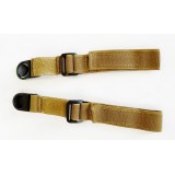 Ricambio Straps for Throat Mic Black (Z155 Z-Tactical)