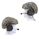 Cuffia Attiva zComtac II per Elmetto FAST - FG (Z03103 Z-TACTICAL)