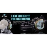 Ricambio Leather Headband Black (Z003 Z-Tactical)