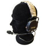 zTEA Hi-Threat Tier 1 Headset Black (Z110 Z-Tactical)