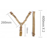 Tactical Multi Mission QD 1 or 2 Point Sling Black (NH07002 nHelmet)