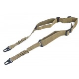 Tactical Adjustable Gun Sling Two Point Black (NH07004 nHelmet)