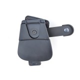 Tactical Rotating Paddle Holster for Glock Black (MP08007 MP)