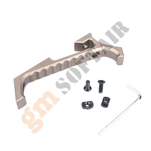 VP23 Tactical Angled Grip for KeyMod Black (ME06081 Metal)