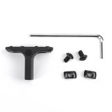 RSAC Foregrip Lightweight for KeyMod & M-Lok RED (ME06084 Metal)