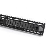 9-Slot M-Lok & KeyMod Rail Black (ME08007 Metal).