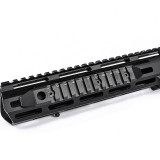 9-Slot M-Lok & KeyMod Rail Black (ME08007 Metal).