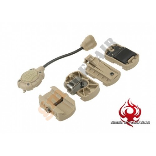 Princeton Tec MPLS3 Black / Led Rosso (NE05015 Night Evolution)