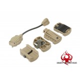 Princeton Tec MPLS3 Black / Led Rosso (NE05015 Night Evolution)