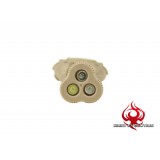 Princeton Tec MPLS3 Black / Led Rosso (NE05015 Night Evolution)