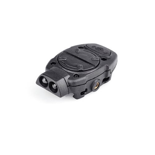 Torcia da Slitta Nera con Led (NE05016 ELEMENT)