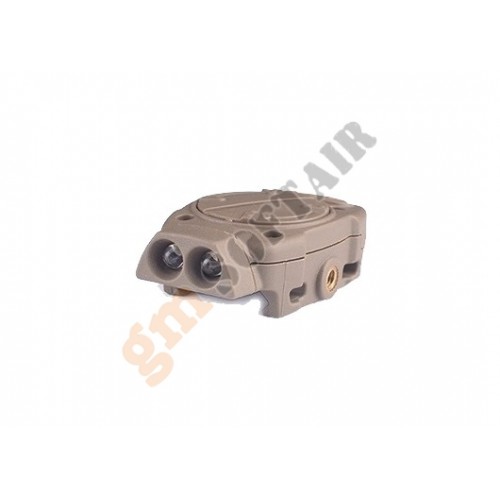 Torcia da Slitta Nera con Led (NE05016 ELEMENT)