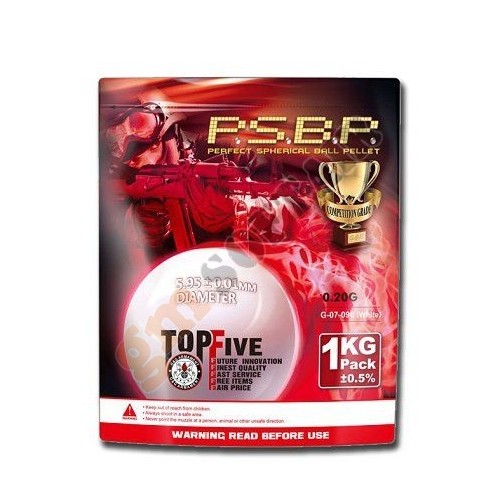 5000bb 0.20g White BB Bag (G-07-096 G&amp;G)