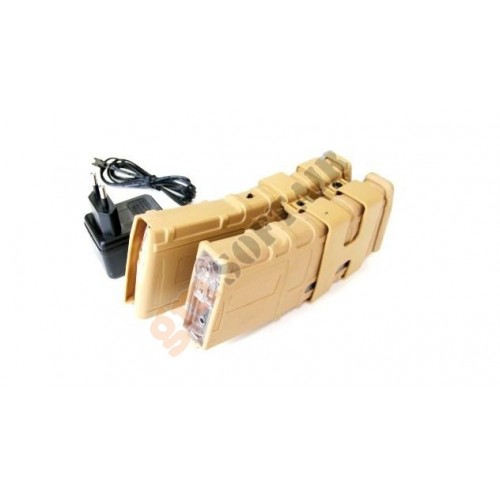 Caricatore Elettrico B38B Masada TAN (RY-B38 Royal) Caricatore Elettrico B38B Masada TAN (RY-B38 Royal)