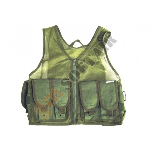 Gilet Tattico a rete Verde (JQ-029 Royal)