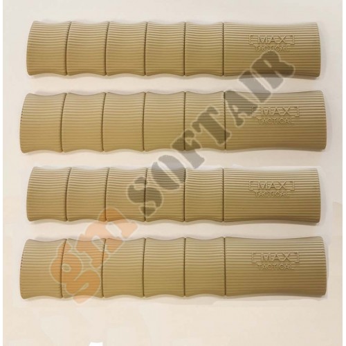 Pannelli Copri RIS MAX Tactical in Gomma TAN