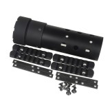 Paracanna M4 PRI GIII Round Rail in Polimero 7 inc Nero (MADBULL)