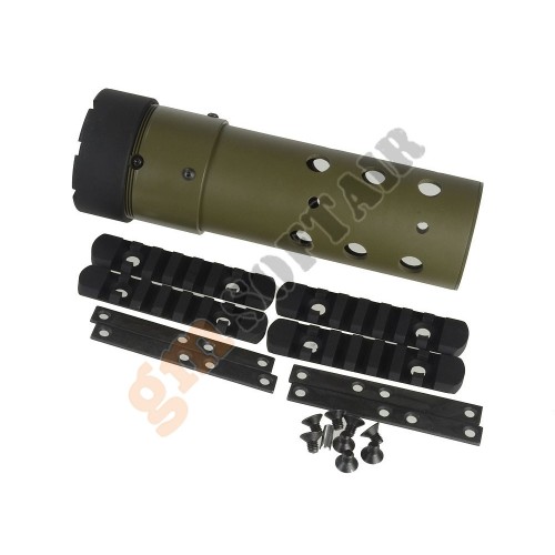 Paracanna M4 PRI GIII Round Rail in Polimero 7 inc OD (MADBULL)