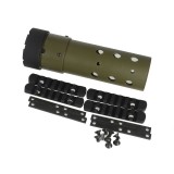 Paracanna M4 PRI GIII Round Rail in Polimero 7 inc OD (MADBULL)