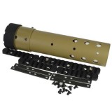 Paracanna M4 PRI GIII Round Rail in Polimero 9 inc TAN (MADBULL)