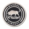 Patch Ricamata Logo Madbull TAN/BK (MADBULL)