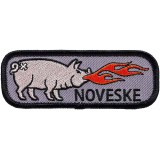 Patch Ricamata Fire Pig Noveske (MADBULL)