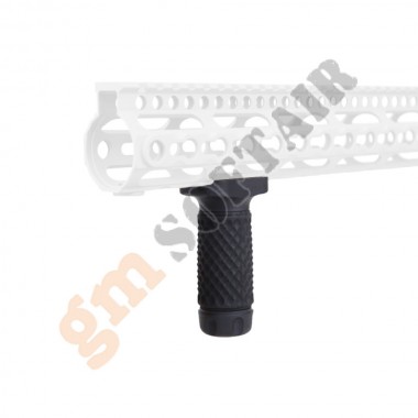 Short Golfball Pattern Foregrip for Keymod System Black (BD9000 BIG DRAGON)