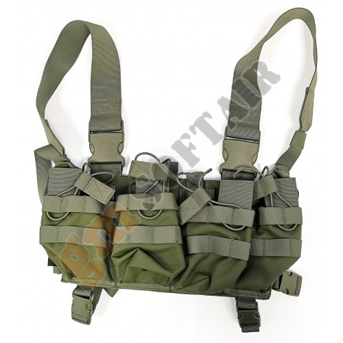 Sistema pettorale Tattico VERDE (2ET08V Vega Holster)