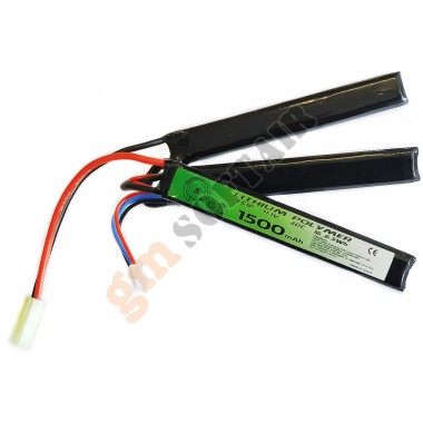 LiPo 11.1 x 1500 30 C Crane (S3S15C30C SUPREME)